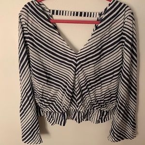 Striped Linen Blouse